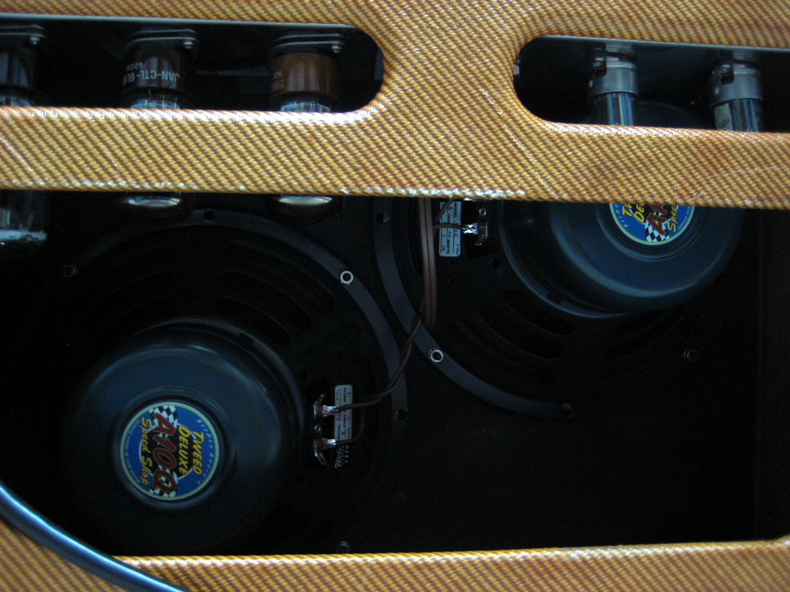 Speed Shop Tweed Super with 2x A10Q speakers