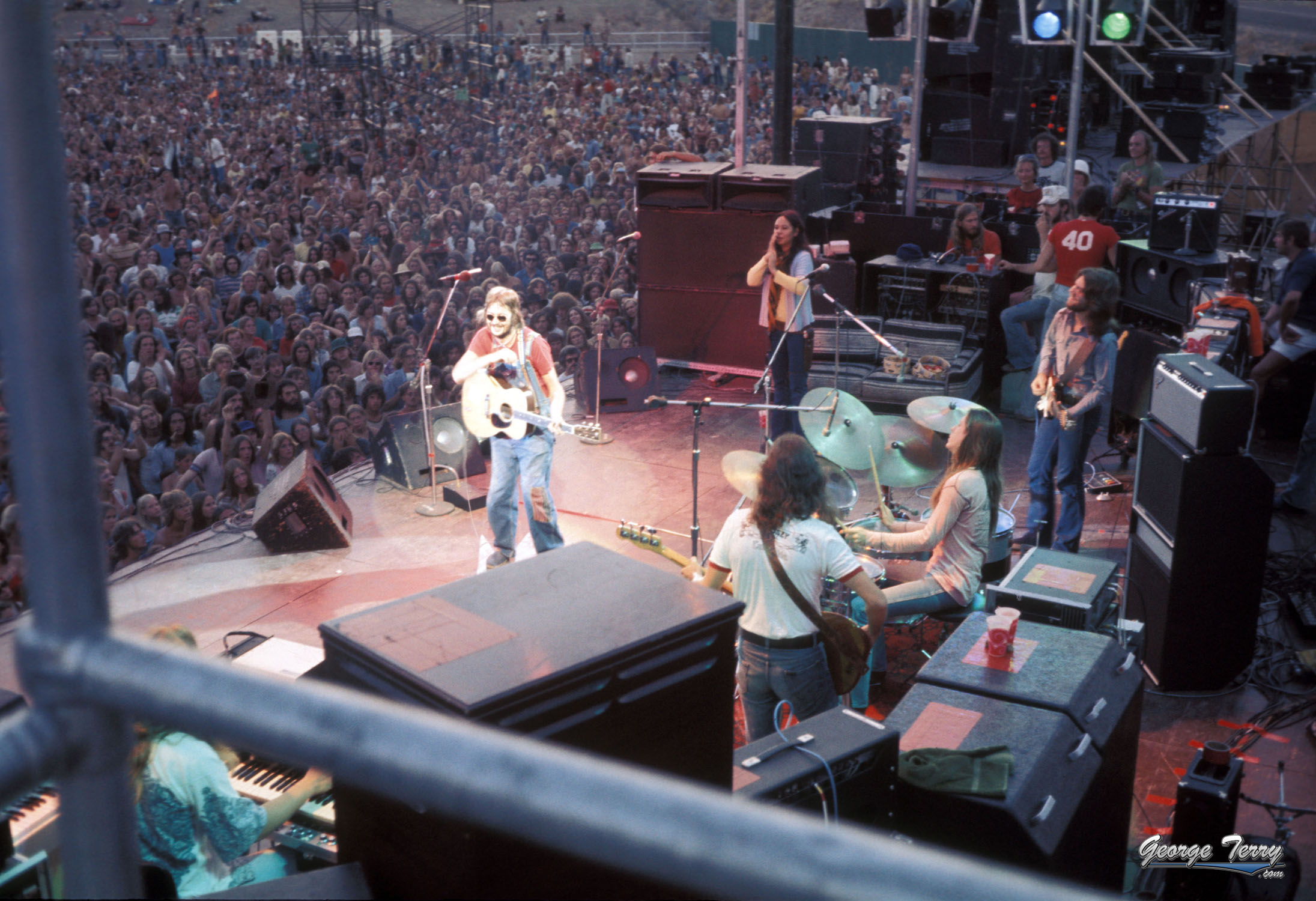 George Terry with Eric Clapton and Band