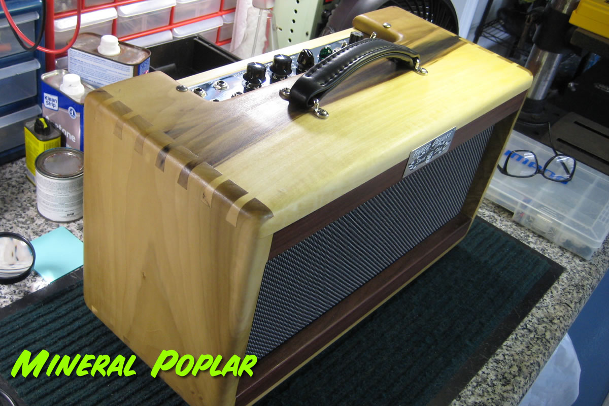 5E3 Head Cabinet Mineral Poplar Front