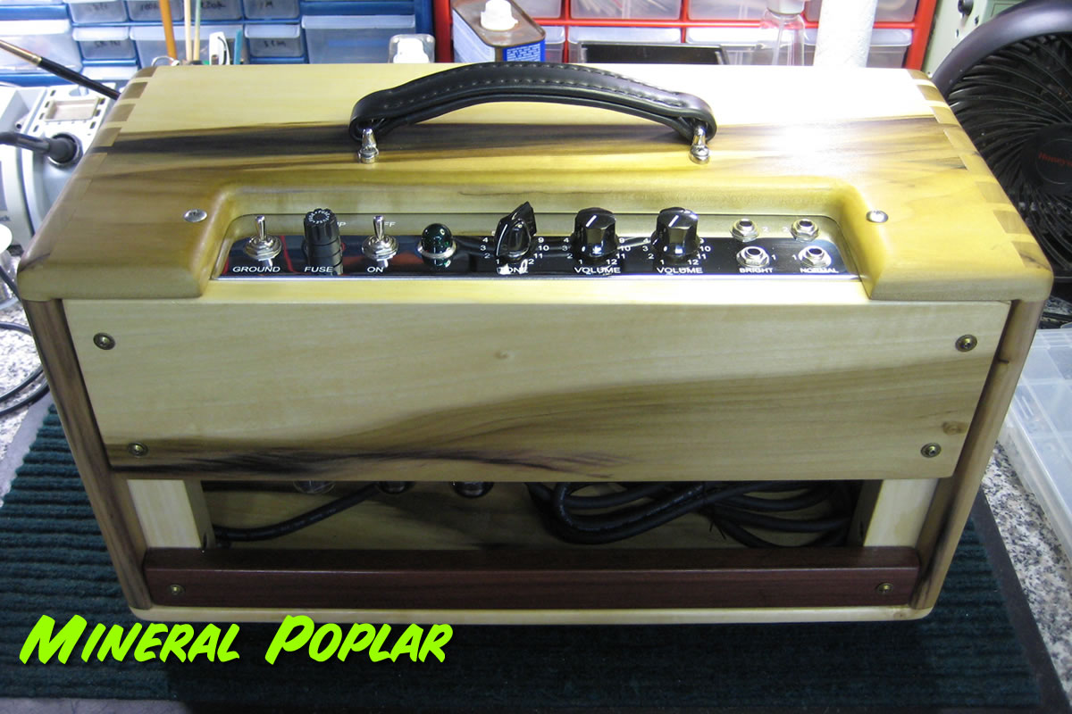 5E3 Head Cabinet Mineral Poplar Rear