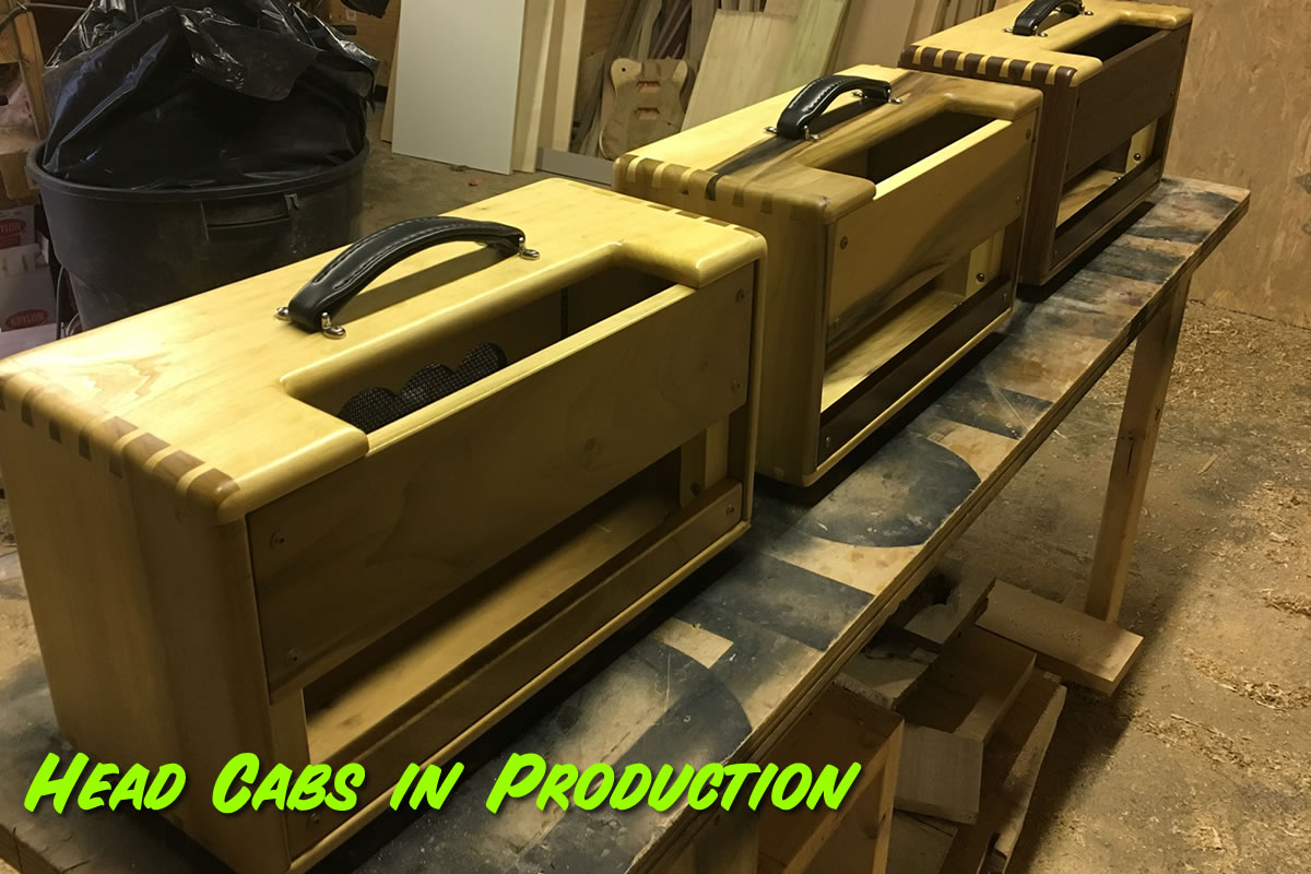 Head Cabinets in Production