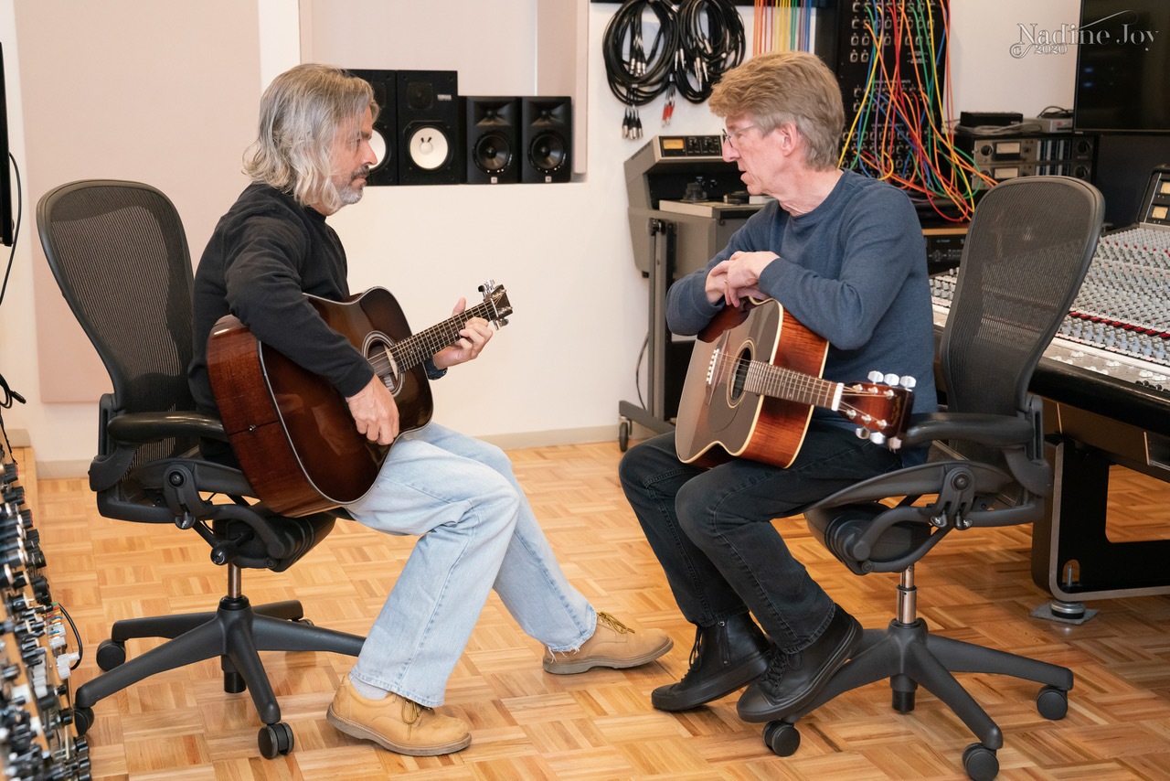 Rondo in the studio with Obie O'Brien